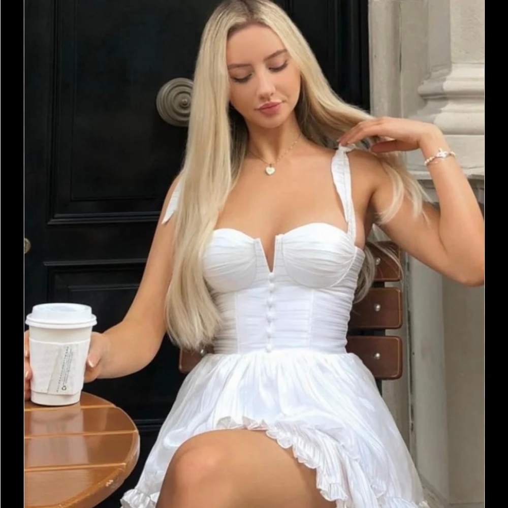 COPY - Adeirlina small ruffle mini dress